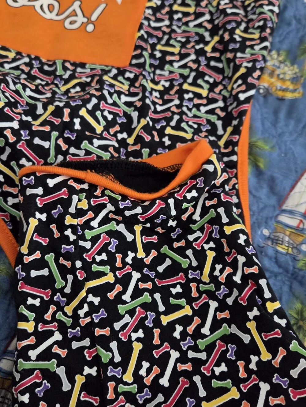 Glow In the Dark-Doggy Outfit XL